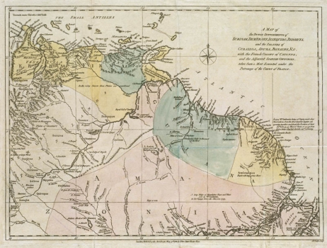 Nederlands Guiana en klein Antillen 1781 John Lodge